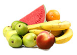 Fruit and Vegies are healthy treats for dogs