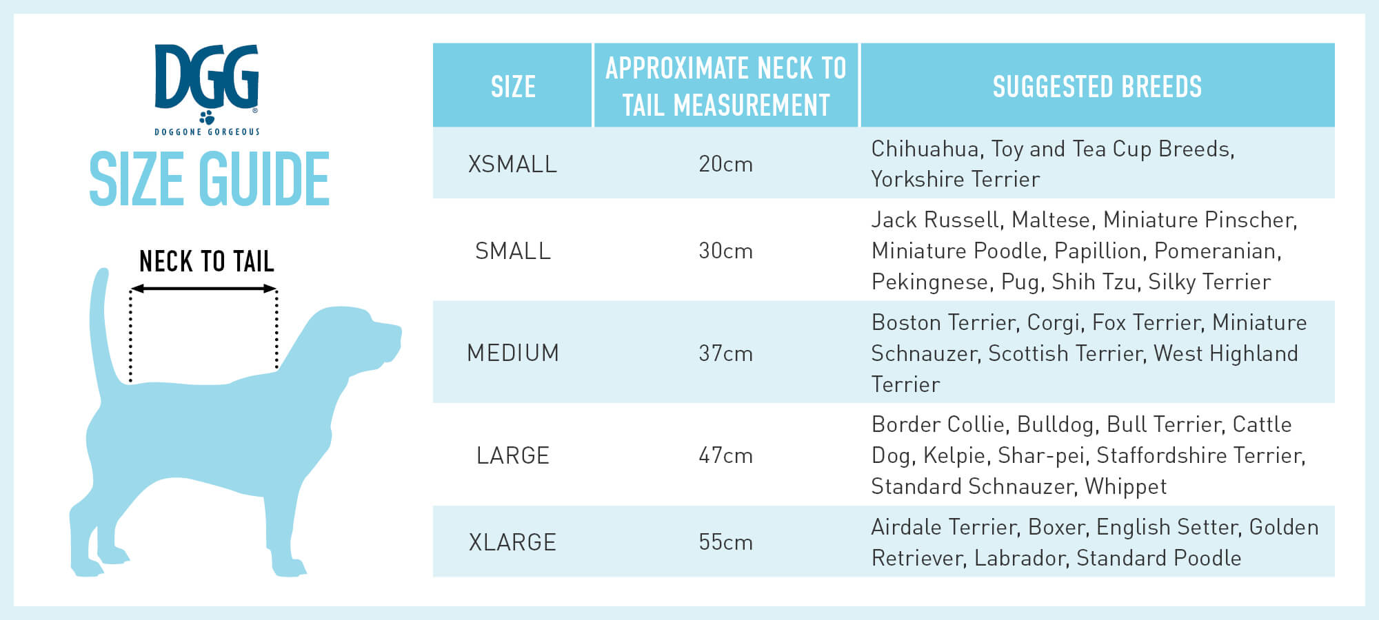 Understanding dog sizing charts and how to fit clothing PETstock NZ Blog