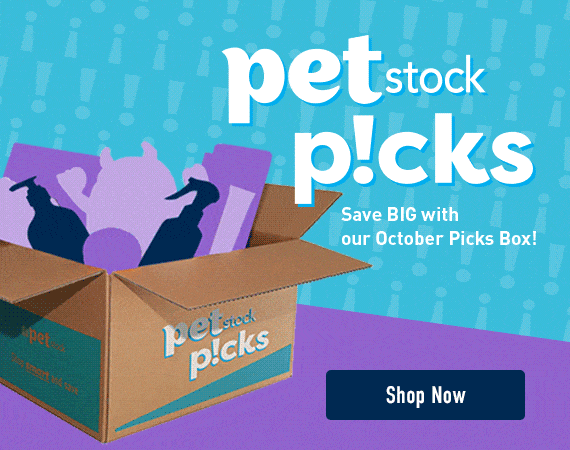 PEtstock Picks - save big with our October Picks Box! Click here to shop now!
