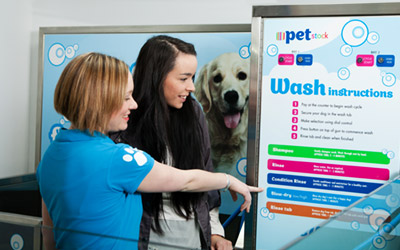 the dog wash